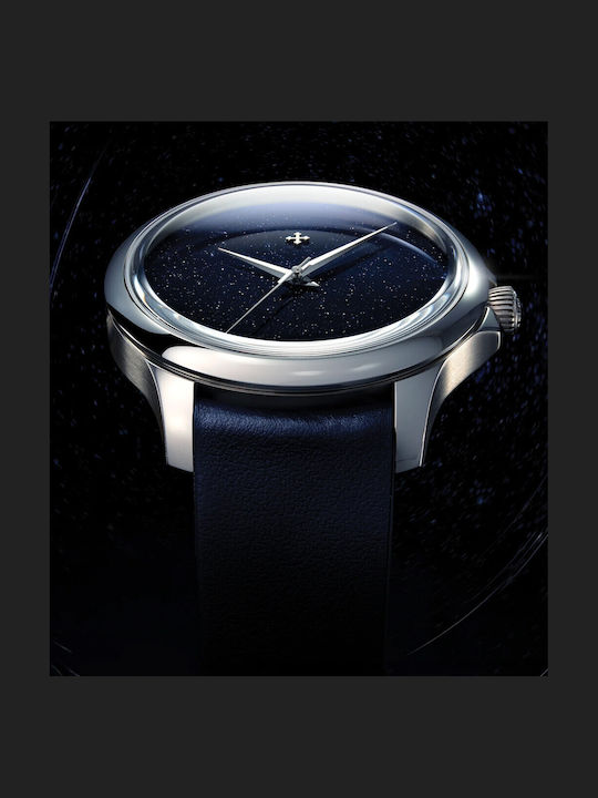 Venezianico Men's Watch Automatic with Blue Leather Strap