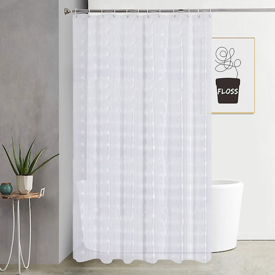 Alista Home Душ завеса 180x180см Прозрачен