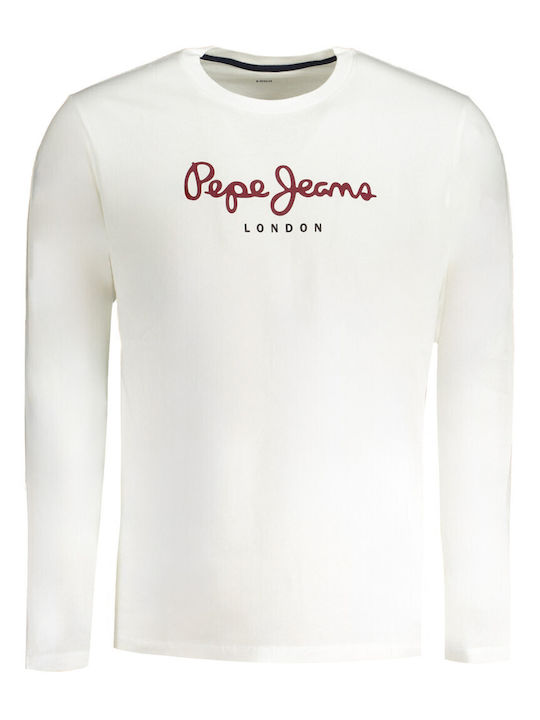 Eggo Long Sleeve White Blouse