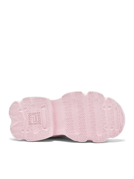 Musha 3 Memory Παιδικά Sneakers με Σκρατς Ροζ