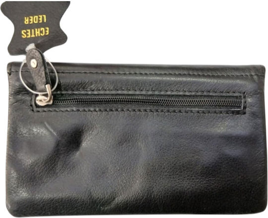 Pierre Cardin Tobacco Pouch Genuine Leather Black Colour 99400