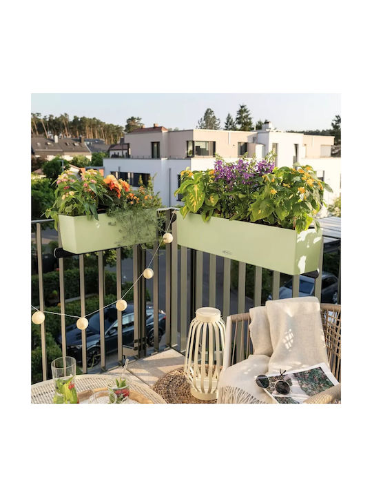 Lechuza Balconera Auto-udare Planter Box Plastic Linde 50x19x19cm.