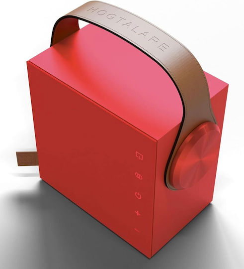 Morel Biggie Ηχείο Bluetooth 60W με Διάρκεια Μπαταρίας έως 20 ώρες Ruby Red