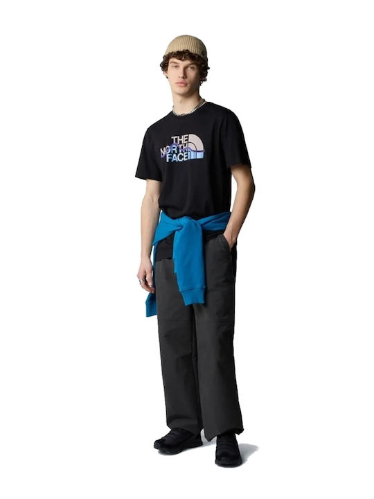 Mountain Line T-shirt Black