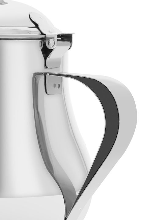 Signature Stainless Steel Teapot Capacity 1.4l Spout Lid Silver
