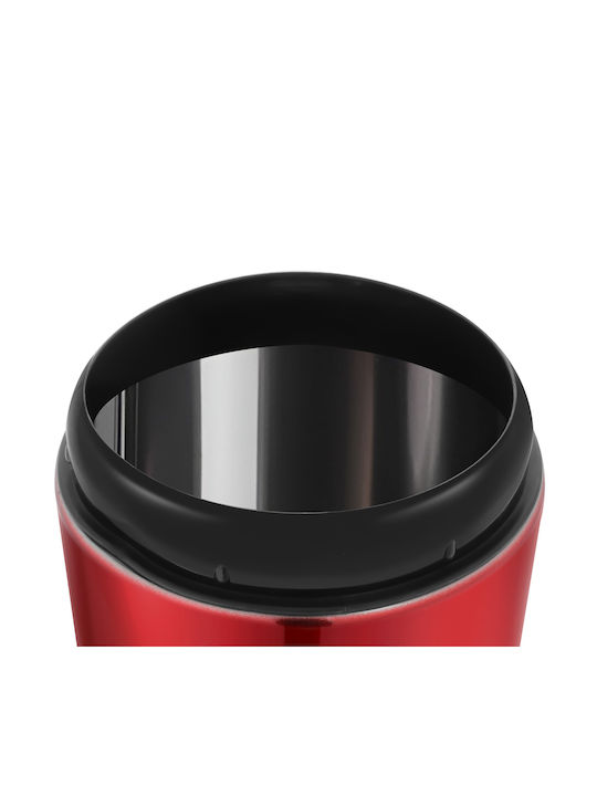 Cheffinger Satz 3 Rostfreier Stahl Behälter Kaffee Tee Zucker Luftdicht Rot