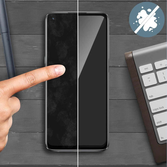 Puro Full Face Tempered Glass Μαύρο (Oppo A94 5 G)