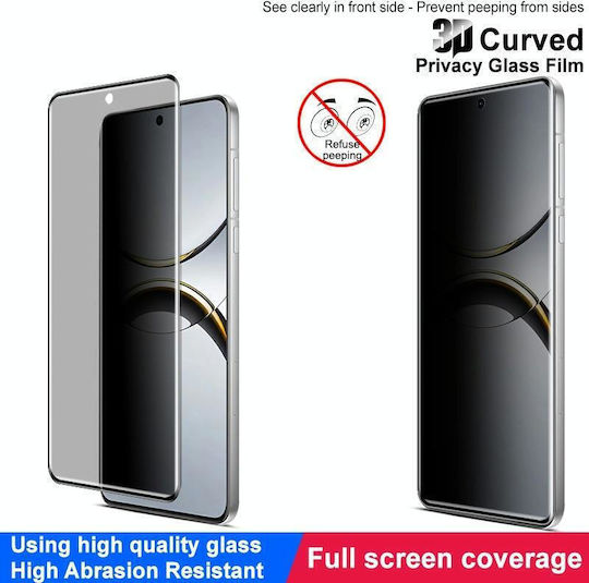 3D Privacy Full Face Tempered Glass (Oppo Find X8 Pro)