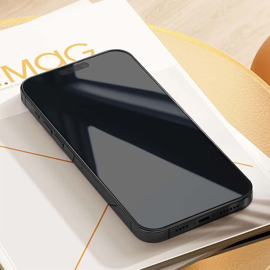 Mw Easy Glass Case Friendly Screen Protector Iphone 15 Pro Transparent
