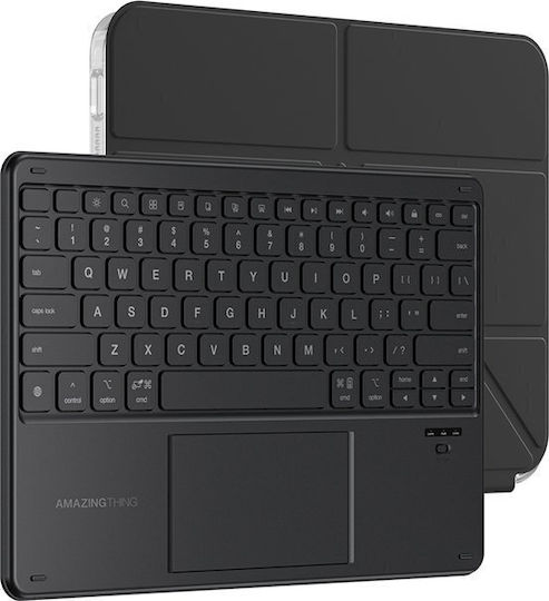 Amazingthing Minimal Case Keylite Combo Keyboard Case Ipad 11" 2025 Black