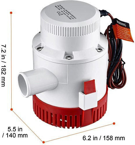 Seaflo Αντλία Σεντίνας για Σκάφος Αυτόματη 12V