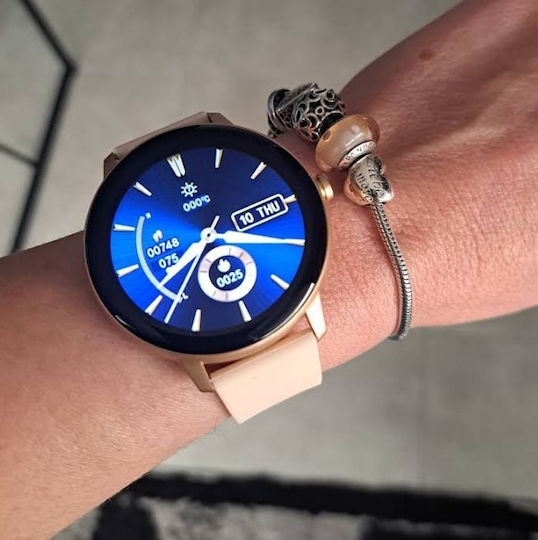 Aoke G8 Smartwatch (Ροζ Χρυσό)