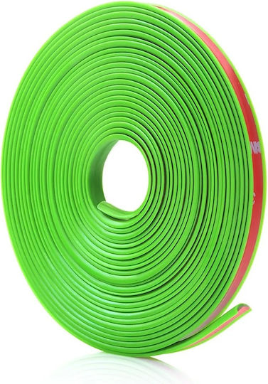 Protective Decorative Rim Rings Adhesive Made Flexible Plastic Green