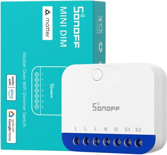 Sonoff MINI-DIM Smart Switch Dimmer Wi-Fi (με Ουδέτερο)