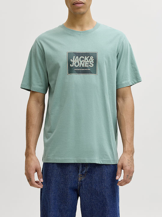 Jack & Jones Crew Neck T-shirt Mineral Blue Ciel