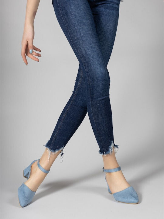 Light Blue Heels