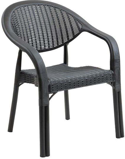 Καρέκλα Bamboo Pro 63x61x81εκ.