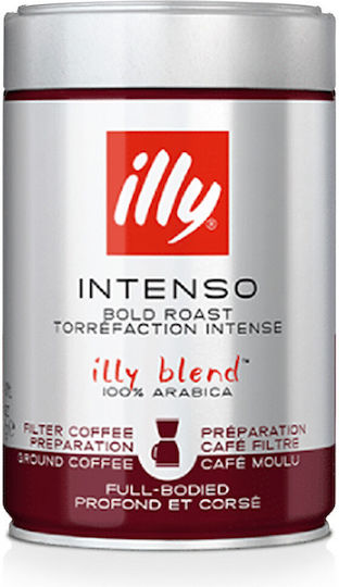 Illy Cafea Filtru Arabica Intenso Măcinat 250gr