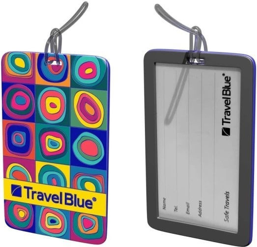 Travel Blue Squares