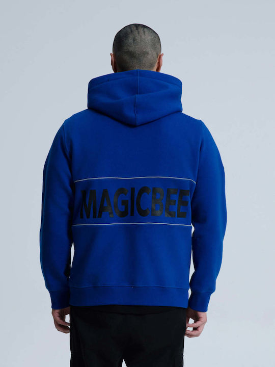 Sweatshirt mit Kapuze Royal Blue