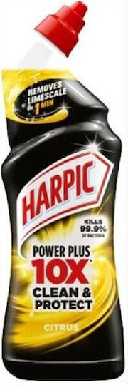 Harpic Power Plus Течен Защита от котлен камък с Аромат Свежест 750мл