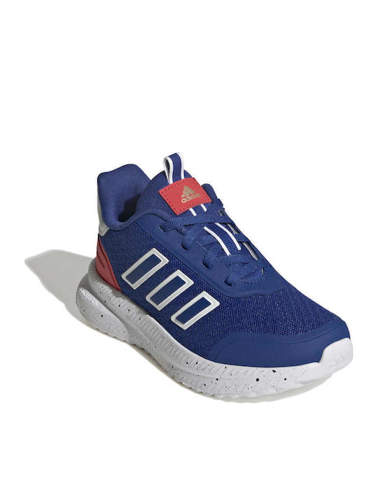 X Plrpath Kids Sports Shoes Running with Laces Blue