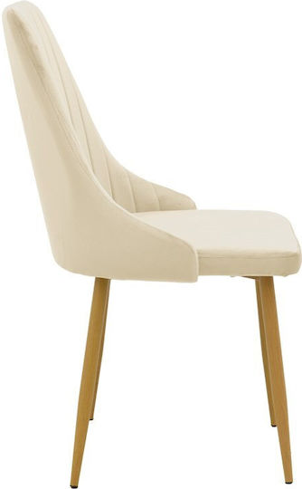 Azori Столички Трапезария плюшени Бежов 2бр 49x55x85бр