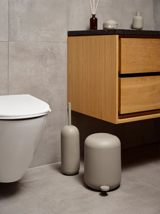 Zone Denmark Kunststoff Badezimmer Mülleimer 4Es Braun