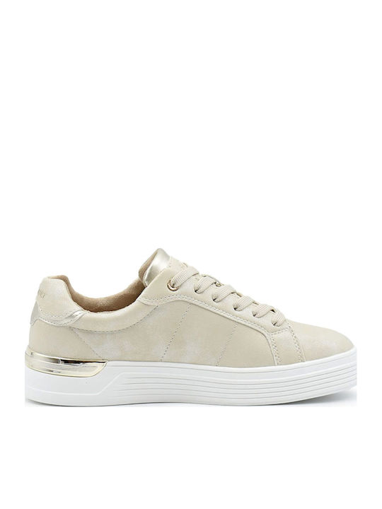 Chunky Sneakers Beige-gold
