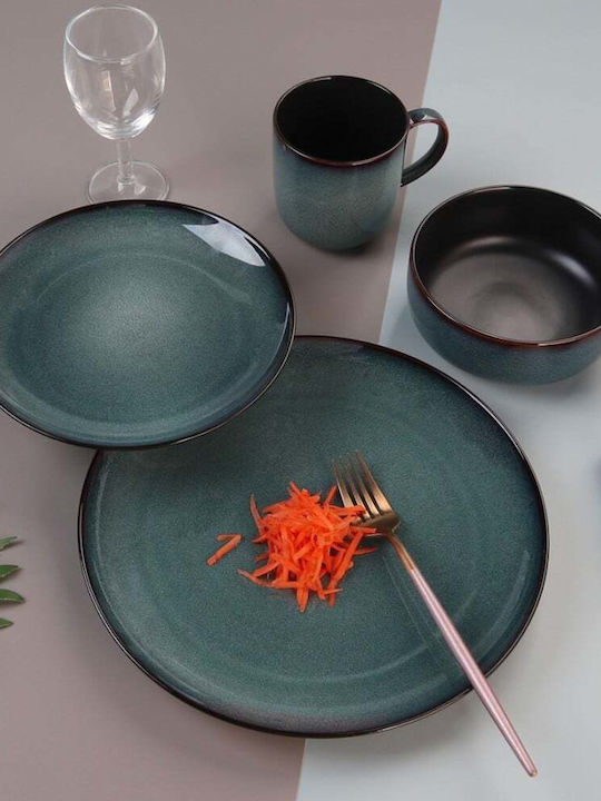 Cryspo Trio Portofino Albastru Ceramică Set de Vase 20buc