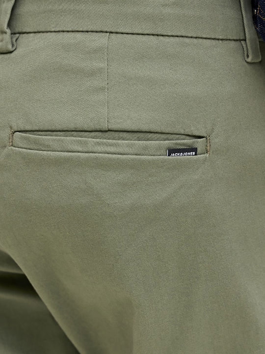 Παντελόνι Chino Ελαστικό Deep Lichen Green Khaki