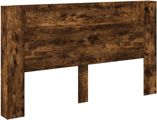 vidaXL Kopfstütze Für Betten Hölzernes Braune 180x103.5cm