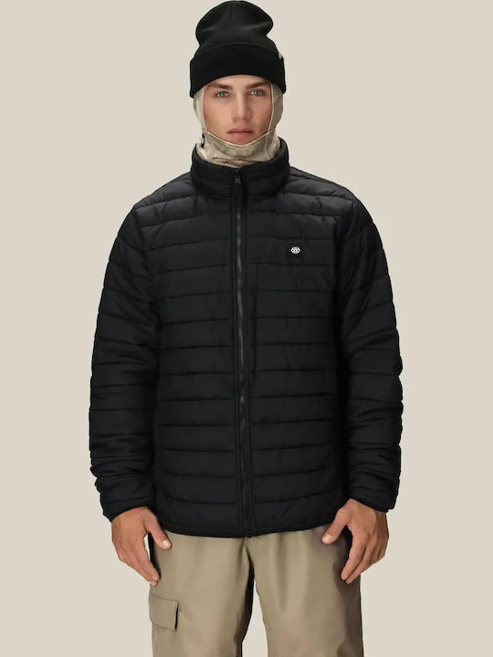 686 I-008289-19 Ανδρικό Μπουφάν για Σκι & Snowboard Μαύρο