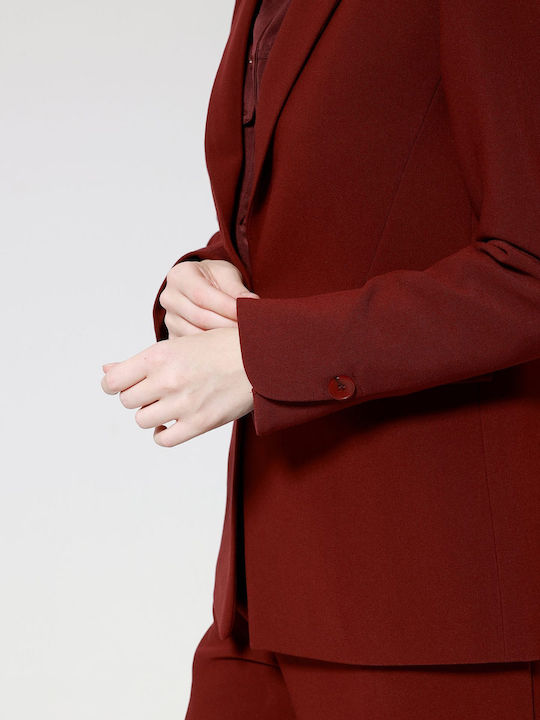 Tresor Damen Blazer Burgundy