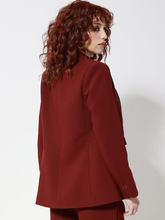 Tresor Damen Blazer Burgundy