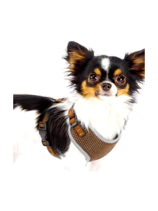 Reflective Small Dog Ham Comfortable Size Xxs Brown Anione Germany Reflective Small Dog Ham Comfortable Size Xxs Brown Anione Germany
