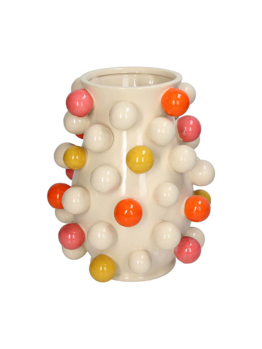 Vază Decorativă Ceramică Multicolor 21x21x26cm 1buc
