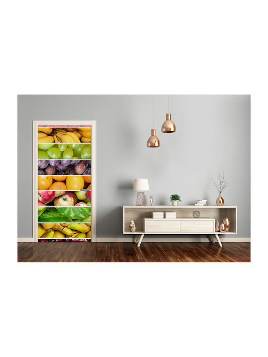Dekorativer Aufkleber Tür Colorful Fruits doorsticker-f-69288644 95x205cm Tulup