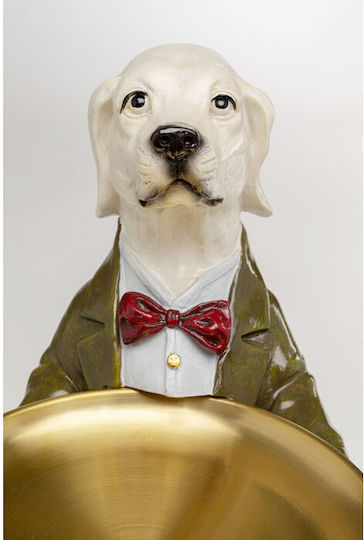 Kare Design Dekorativ Hund aus Polyresin 28.5x17.5x43cm 1Stück