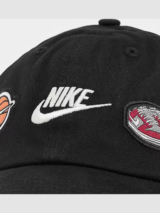 Nike Kids' Hat Jockey Fabric 47-011-0026 Black