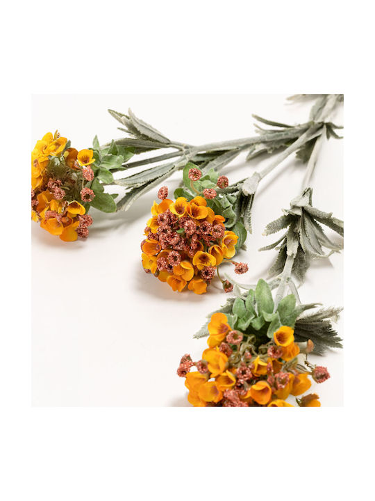 Decorative Artificial Flower Orange 24pcs InTheBox