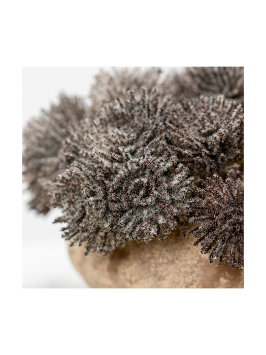Decorative Artificial Flower Brown 22cm 16pcs InTheBox