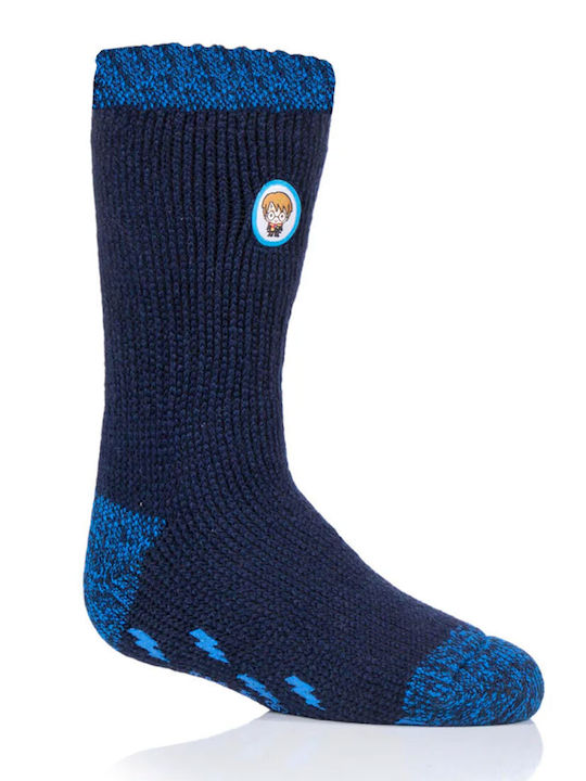 Heat Holders Μακριές Παιδικές Καλτσοπαντόφλες Blue