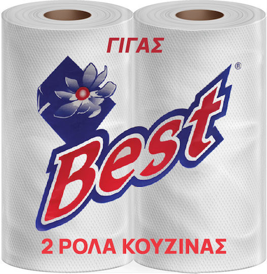 Best 2 Kitchen Rolls 2x400g