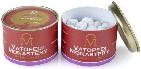 Pure Incense of Mount Athos Old Traditional Recipe 50g Authentic Product of Vatopedi Monastery Holy Great Monastery Vatopedi 010202000004by Byzantine