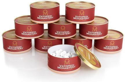 Pure Incense of Mount Athos Old Traditional Recipe 10 X 100g Authentic Product of Vatopedi Monastery Holy Great Monastery Vatopedi 28169 Walnut