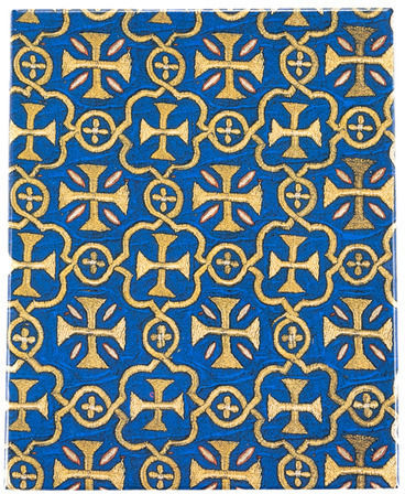 Panagia Pantanassa Crafted Canvas Icon Authentic Product of Vatopedi Monastery Holy Great Monastery Vatopedi 030403000023123 26 X 19 Cm
