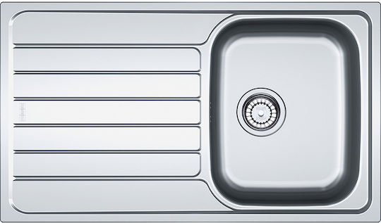 Franke Spark 1010298442 Drop-In Chiuvetă Inox Periat L86xW50cm Argintiu