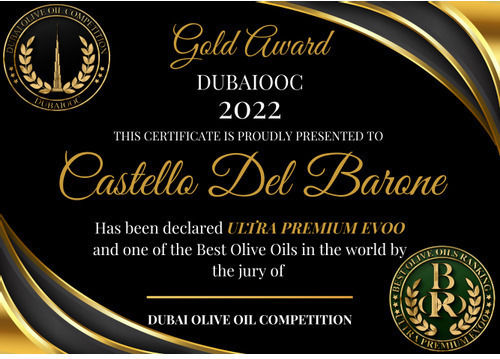 Ranis Castello Del Barone Extra Virgin Olive Oil Aromatic Oils Intensive Aromas Sensational Taste