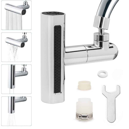 360° Flexibel Spritzfilter Wasserhahn mit Filter